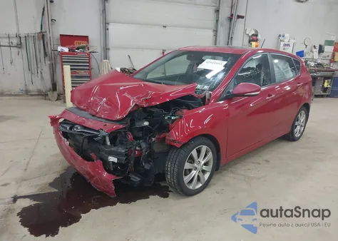 2014 Hyundai Accent Se from USA, damaged, VIN KMHCU5AE1EU165897